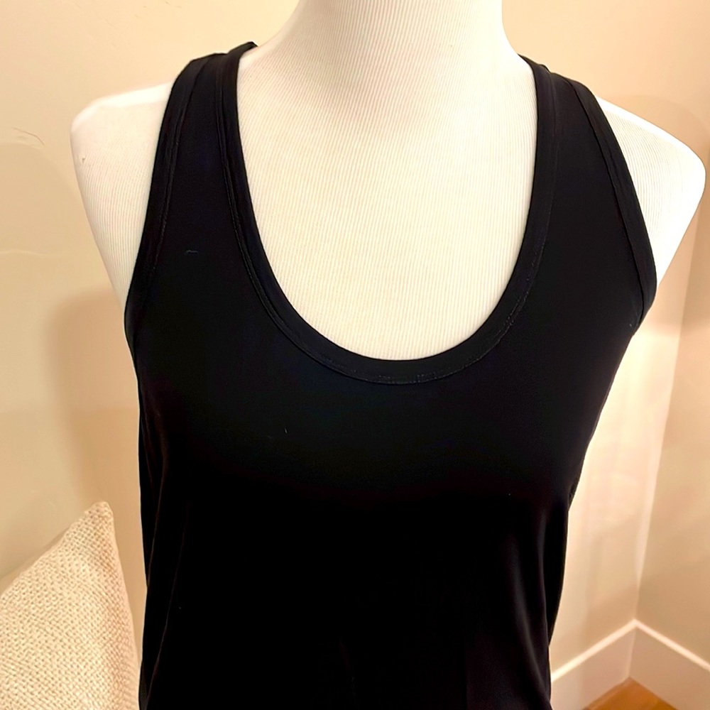 Super cute Trouve Black tank with zipper back